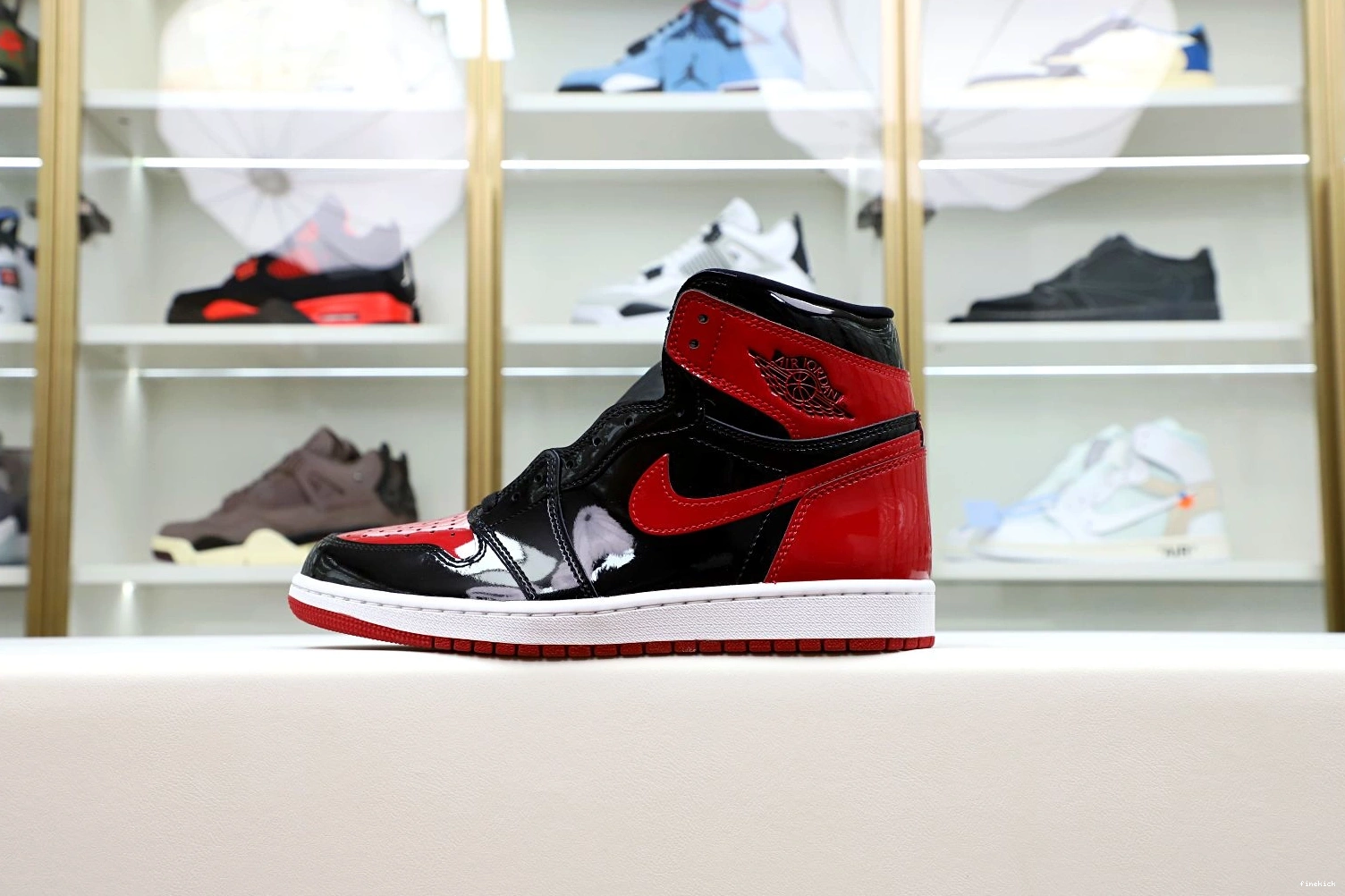 BRED 1 HIGH JORDAN PATENT OG AIR 0306